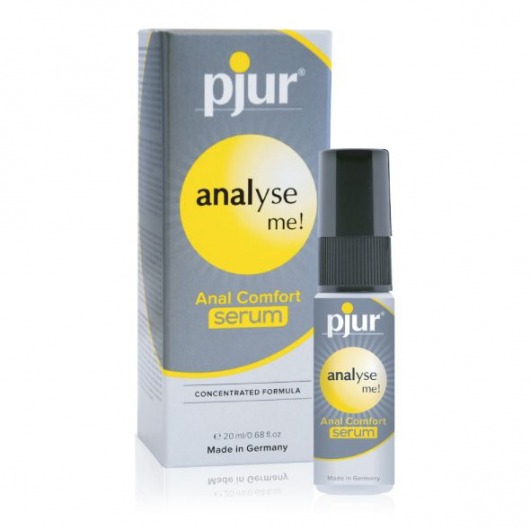 Анальный спрей pjur ANALYSE ME Serum - 20 мл. - Pjur - купить с доставкой в Барнауле