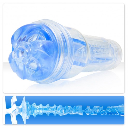 Мастурбатор Fleshlight Turbo - Trust Blue Ice - Fleshlight - в Барнауле купить с доставкой