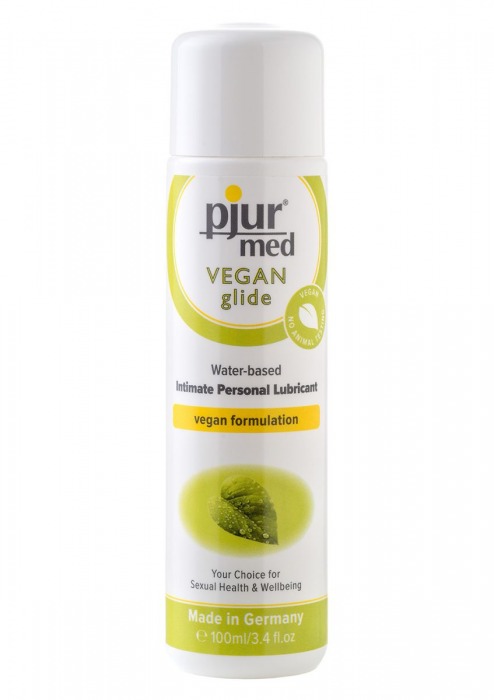 Натуральный лубрикант pjur MED Vegan Gilde - 100 мл. - Pjur - купить с доставкой в Барнауле
