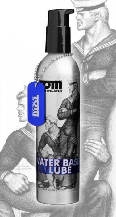 Лубрикант на водной основе Tom of Finland Water Based - 236 мл. - Доминирующее кольцо - купить с доставкой в Барнауле