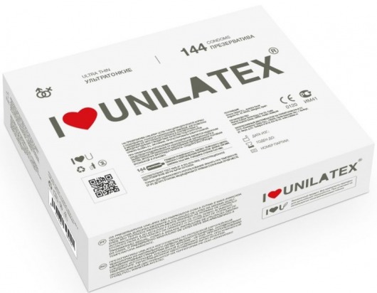 Ультратонкие презервативы Unilatex Ultra Thin - 144 шт. - Unilatex - купить с доставкой в Барнауле