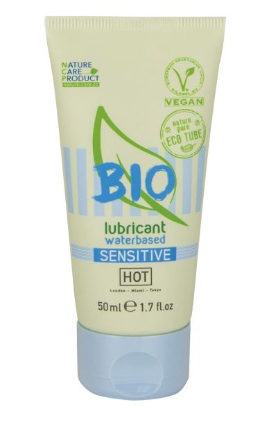 Органический лубрикант для чувствительной кожи Bio Sensitive - 50 мл. - HOT - купить с доставкой в Барнауле