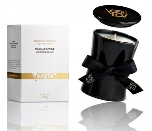 Массажная свеча Titillating Massage Candle - 120 мл. - YESforLOV - купить с доставкой в Барнауле