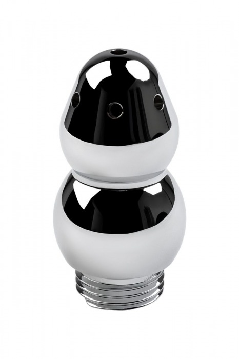 Металлический анальный душ с тремя насадками - ToyFa - купить с доставкой в Барнауле