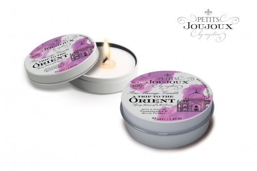 Массажная свеча Petits Joujoux Orient с ароматом граната и белого перца - 33 гр. - MyStim - купить с доставкой в Барнауле
