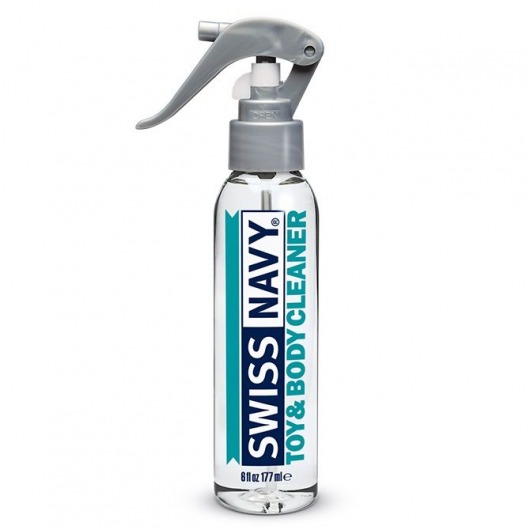 Очищающий спрей для игрушек и тела Swiss Navy Toy   Body Cleaner - 177 мл. - Swiss navy - купить с доставкой в Барнауле