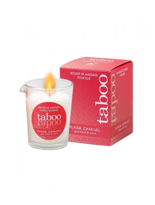 Массажное аромамасло с афродизиаками для женщин RUF Taboo Plaisir charnel - 60 гр. - RUF - купить с доставкой в Барнауле