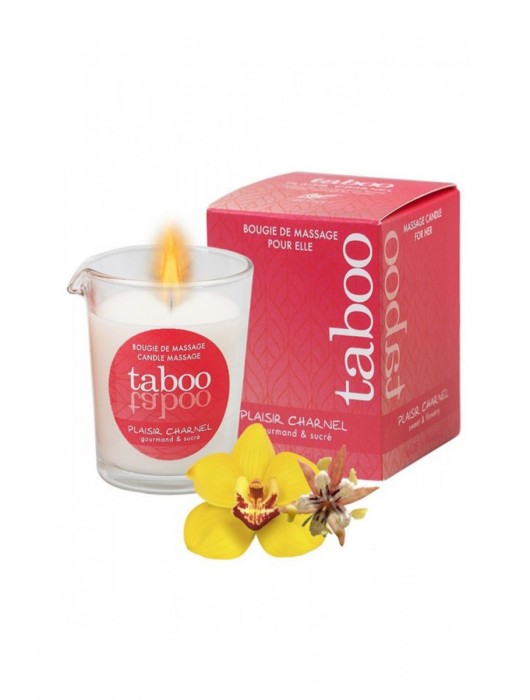 Массажное аромамасло с афродизиаками для женщин RUF Taboo Plaisir charnel - 60 гр. - RUF - купить с доставкой в Барнауле