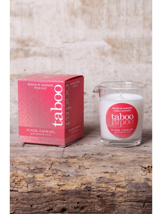 Массажное аромамасло с афродизиаками для женщин RUF Taboo Plaisir charnel - 60 гр. - RUF - купить с доставкой в Барнауле