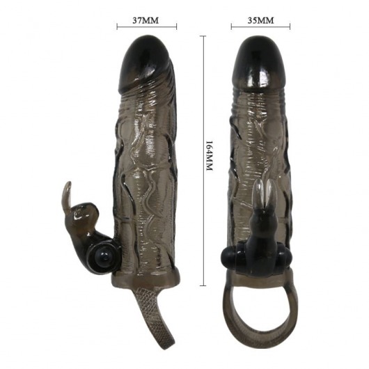 Насадка на член с вибрацией Sex Expert Your New Form - Sex Expert - в Барнауле купить с доставкой