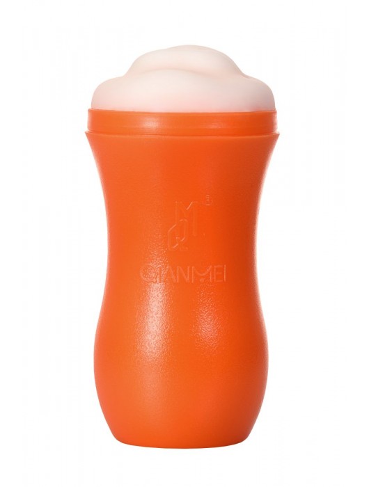 Мастурбатор-ротик A-Toys в оранжевой колбе - A-toys - в Барнауле купить с доставкой