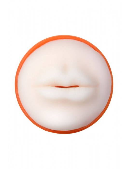 Мастурбатор-ротик A-Toys в оранжевой колбе - A-toys - в Барнауле купить с доставкой