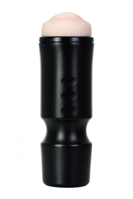 Мастурбатор-ротик A-Toys в черной колбе - A-toys - в Барнауле купить с доставкой