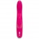 Розовый перезаряжаемый вибратор Rabbit Slimline Curve Rechargeable - 24 см. - Happy Rabbit купить в Барнауле с доставкой в Orgasmix.ru Розовый перезаряжаемый вибратор Rabbit Slimline Curve Rechargeable - 24 см. - Happy Rabbit