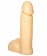 Пустотелый фаллоимитатор телесного цвета - 16,7 см. - Джага-Джага