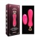 Розовый мини-вибратор Mini Vibrator с пультом ДУ - 12,5 см. - I-MOON купить в Барнауле с доставкой в Orgasmix.ru Розовый мини-вибратор Mini Vibrator с пультом ДУ - 12,5 см. - I-MOON