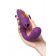 Фиолетовый вибромассажер с клиторальной стимуляцией Megam - ToyFa купить в Барнауле с доставкой в Orgasmix.ru Фиолетовый вибромассажер с клиторальной стимуляцией Megam - ToyFa