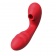 Красный вибратор с вакуумной стимуляцией и нагревом Tara - BeYourLover купить в Барнауле с доставкой в Orgasmix.ru Красный вибратор с вакуумной стимуляцией и нагревом Tara - BeYourLover