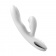 Белый вибратор-кролик Eria с вакуумной стимуляцией, функцией tapping и нагревом - 21,5 см. - BeYourLover купить в Барнауле с доставкой в Orgasmix.ru Белый вибратор-кролик Eria с вакуумной стимуляцией, функцией tapping и нагревом - 21,5 см. - BeYourLover